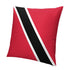 Trinidad and Tobago Flag Throw Pillow - CaribeHeart Trinidad